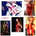 thumbnail image 3 of Body de encaje con tirantes-S-Rojo Xemadio WRMH-1092-4, 3 of 7