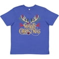 thumbnail image 3 of Inktastic Reindeer Christmas Youth T-Shirt, 3 of 5