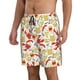 thumbnail image 2 of Balery Crabs And Beer Traje de Baño Estilo Hawaiano para Hombre, Shorts de Secado Rápido con Bolsillos-3X-Large, 2 of 6