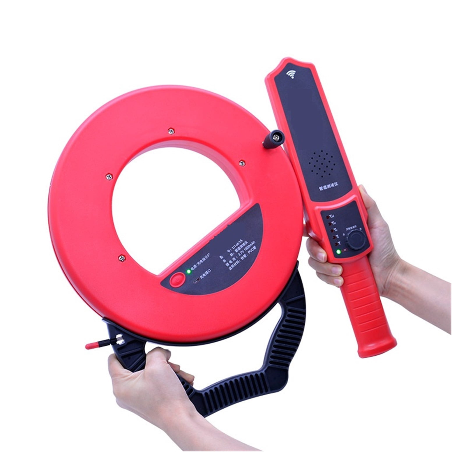 Wall PVC Iron Pipe Blockage Detector Diagnostic-tool Scanner Pipeline Blocking Clogging Plumbers Instrument ,Accurate and Quick - 661A_0