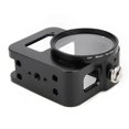 thumbnail image 2 of Black Aluminum Alloy 52mm UV Filter Housing Shell Protective Frame Accessory for GOPRO Hero 8 Sports Camera, 2 of 3