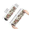 thumbnail image 5 of Bingfone Dark Enchanted Flowers And Birds Design Patterned Men'S Women'S Casual Cotton Socks, 5 of 9