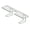 White, variant on No Drill Over Faucet Sink Organizer, Mesh Plastic Countertop Storage Shelf for Kitchen & Bathroom,White