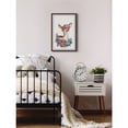 thumbnail image 4 of Marmont Hill Deer in Flowers Framed Painting Print, 4 of 6