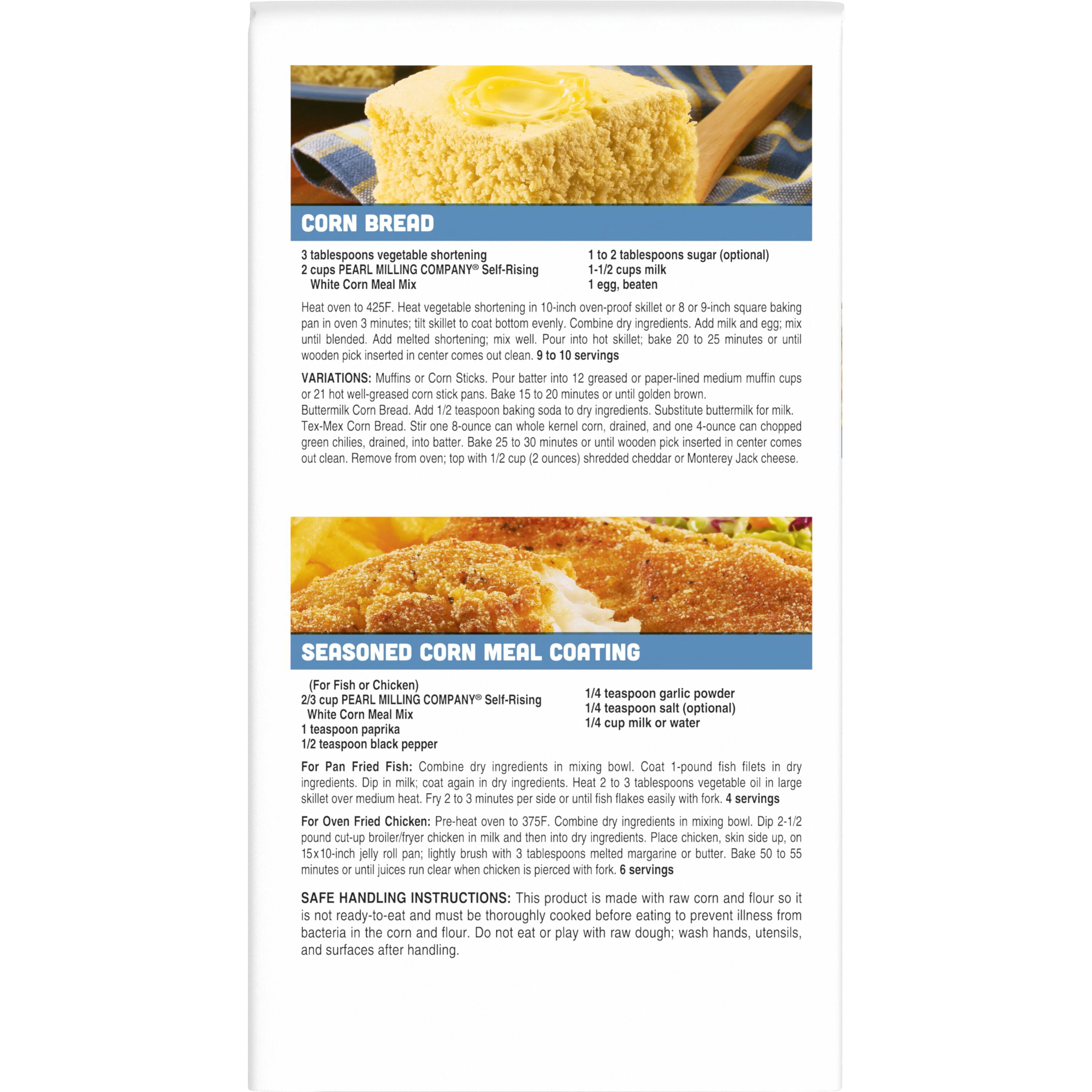Pearl Milling Company Self Rising White Corn Meal Mix, 30 ounce