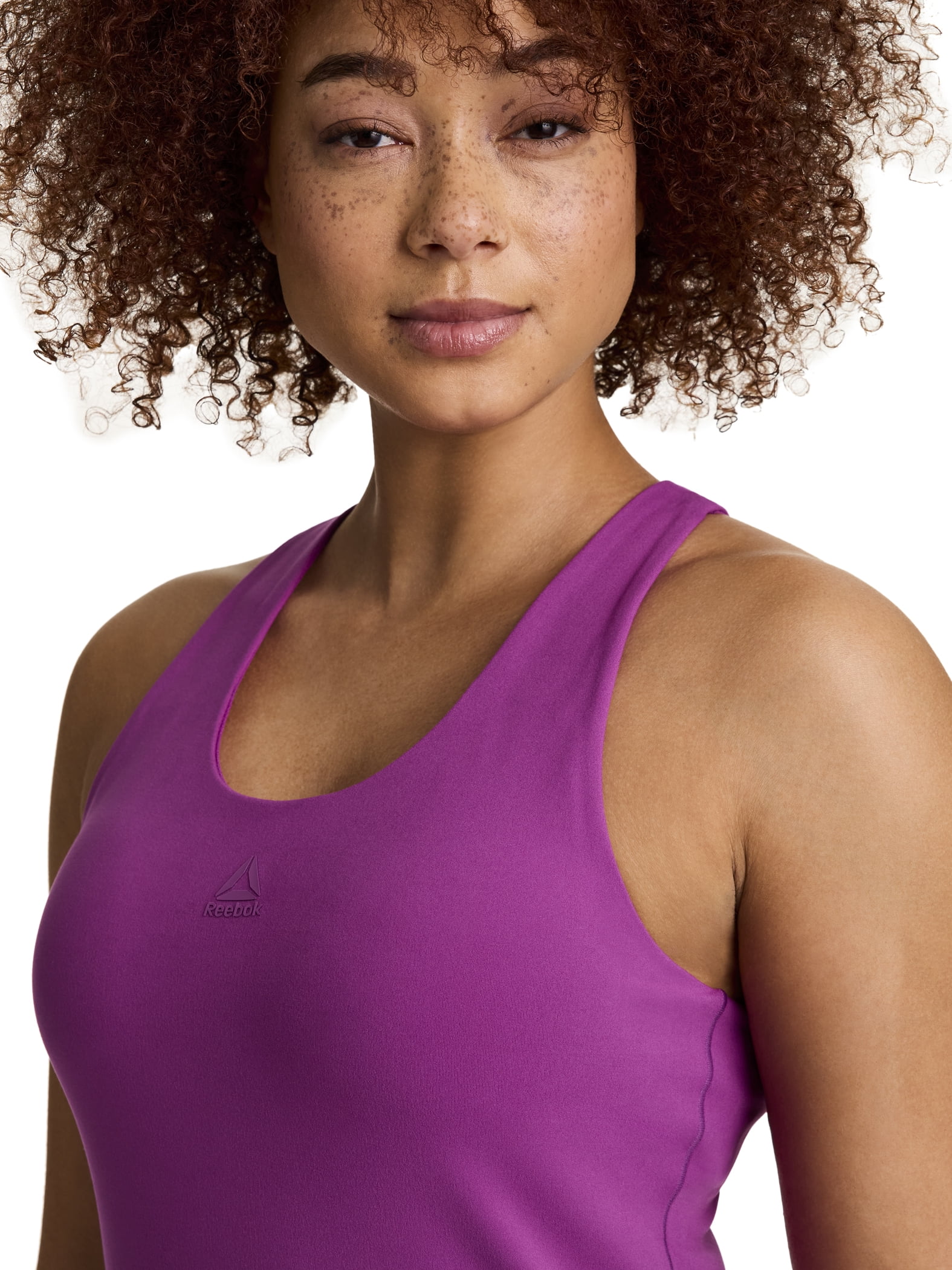 Reebok Women's Medium Impact Move Bra Tank with Removable Cups, Sizes XS-4X