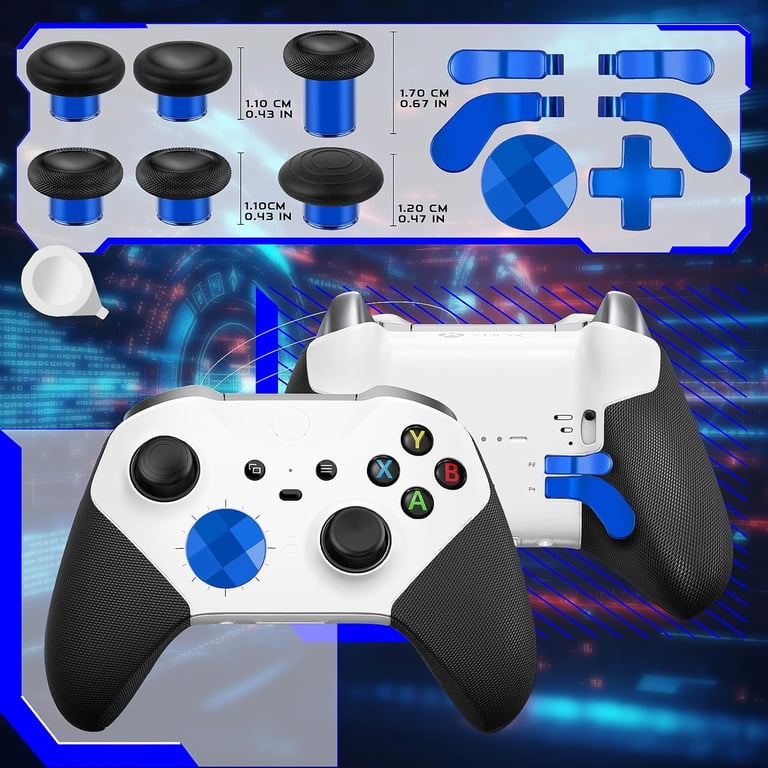 QXWPBV Controller Replacement Parts Kit for Xbox Elite Series 2