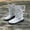 Light Gray_x, variant on Willtoo Women's Retro Boots with Belt Buckle Design, Suitable for Casual Wear, Outdoor Activities, Commuting, and Versatile Fashion