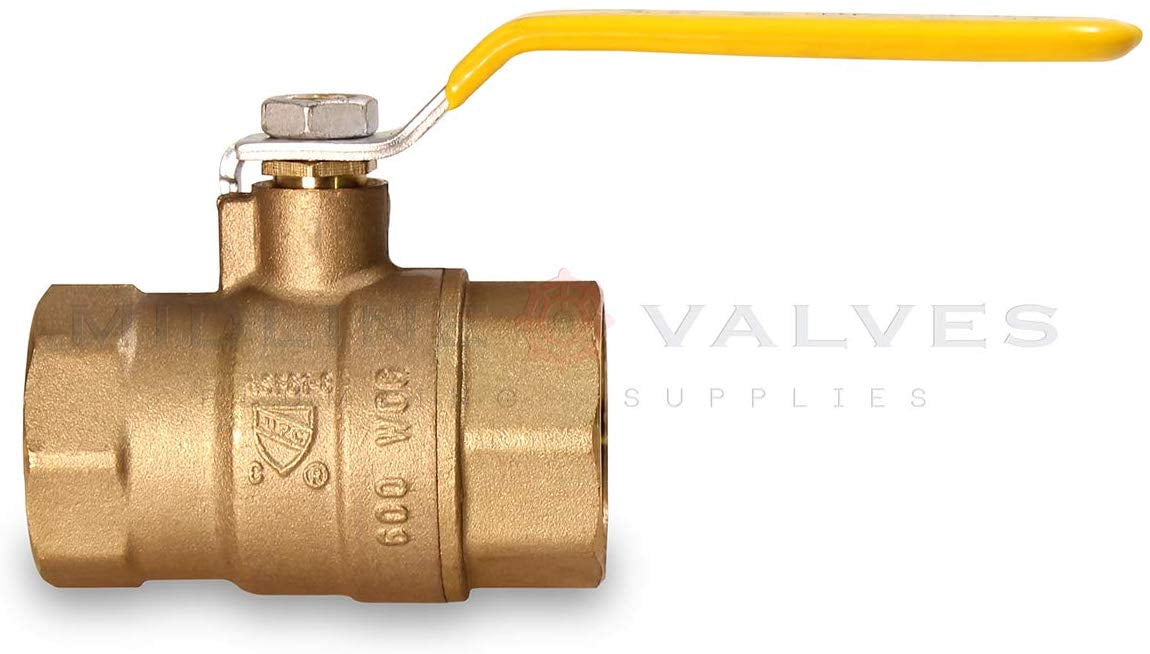 3/4 in. FIP x 3/4 in. FIP Premium Brass Full Port Ball Valve (10 Pack)
