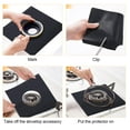 thumbnail image 5 of 4-Pack Reusable Nonstick Stovetop Burner Protector Liner  Non-stick Gas Range Protectors, 5 of 9