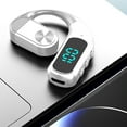 thumbnail image 2 of Auriculares Pisexur para hombre, deportivos, de baja latencia, con batería alta y reducción de ruido inteligente, inalámbricos, Bluetooth 5.4, abiertos, para negocios, para niños, organizador de elec, 2 of 6