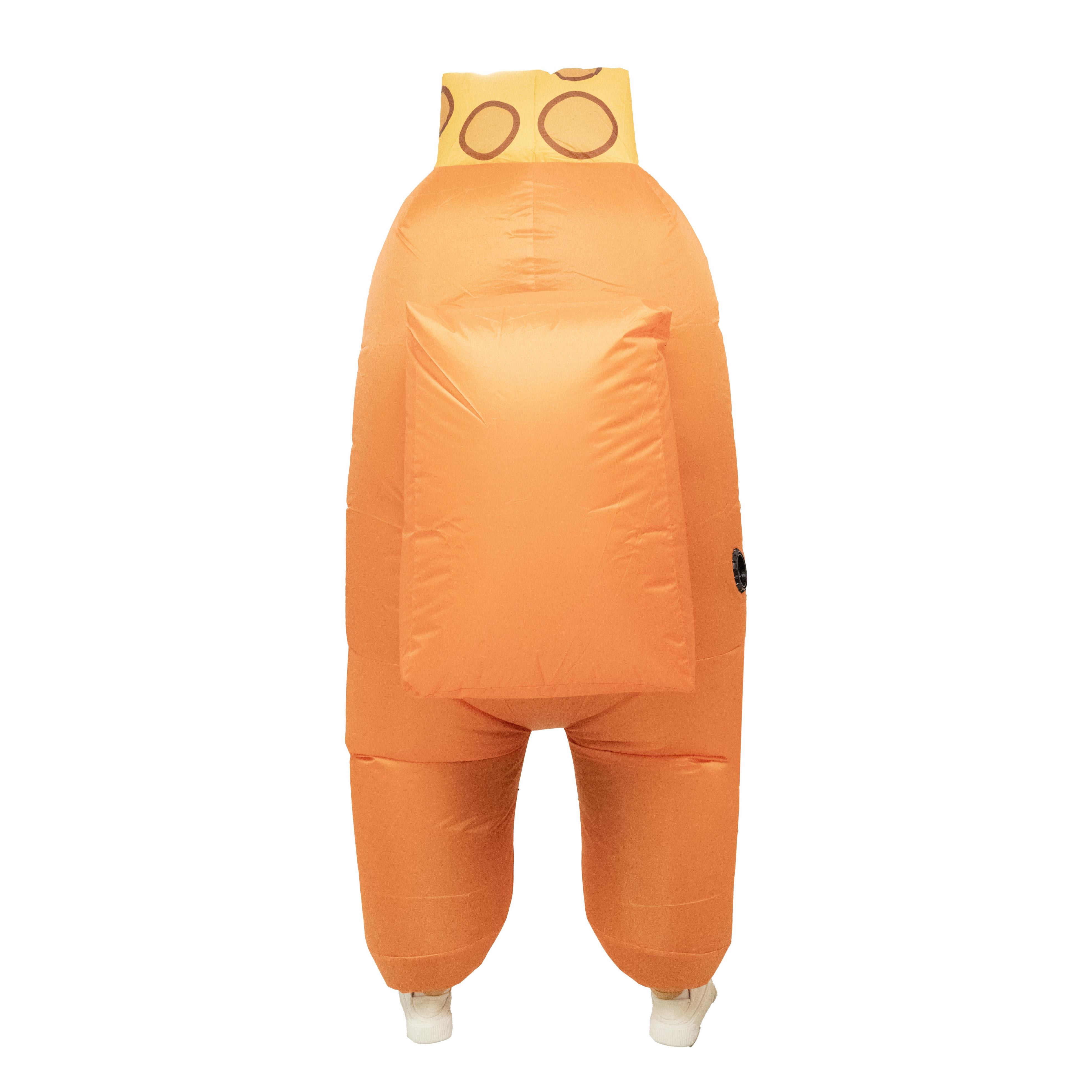 Among Us Cheese Impostor Inflatable Halloween Costume for Children, One Size Fits Most, by Maxx Marketing