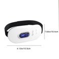 thumbnail image 3 of Portable Heating Pad,Heat Pad for Back Portable Heating Pad Heating Pad for Back with 3 Heat and 9 Vibration Massage Modes Portable Fast Heating Belly Wrap Belt for Women Back Heating Pad, 3 of 9
