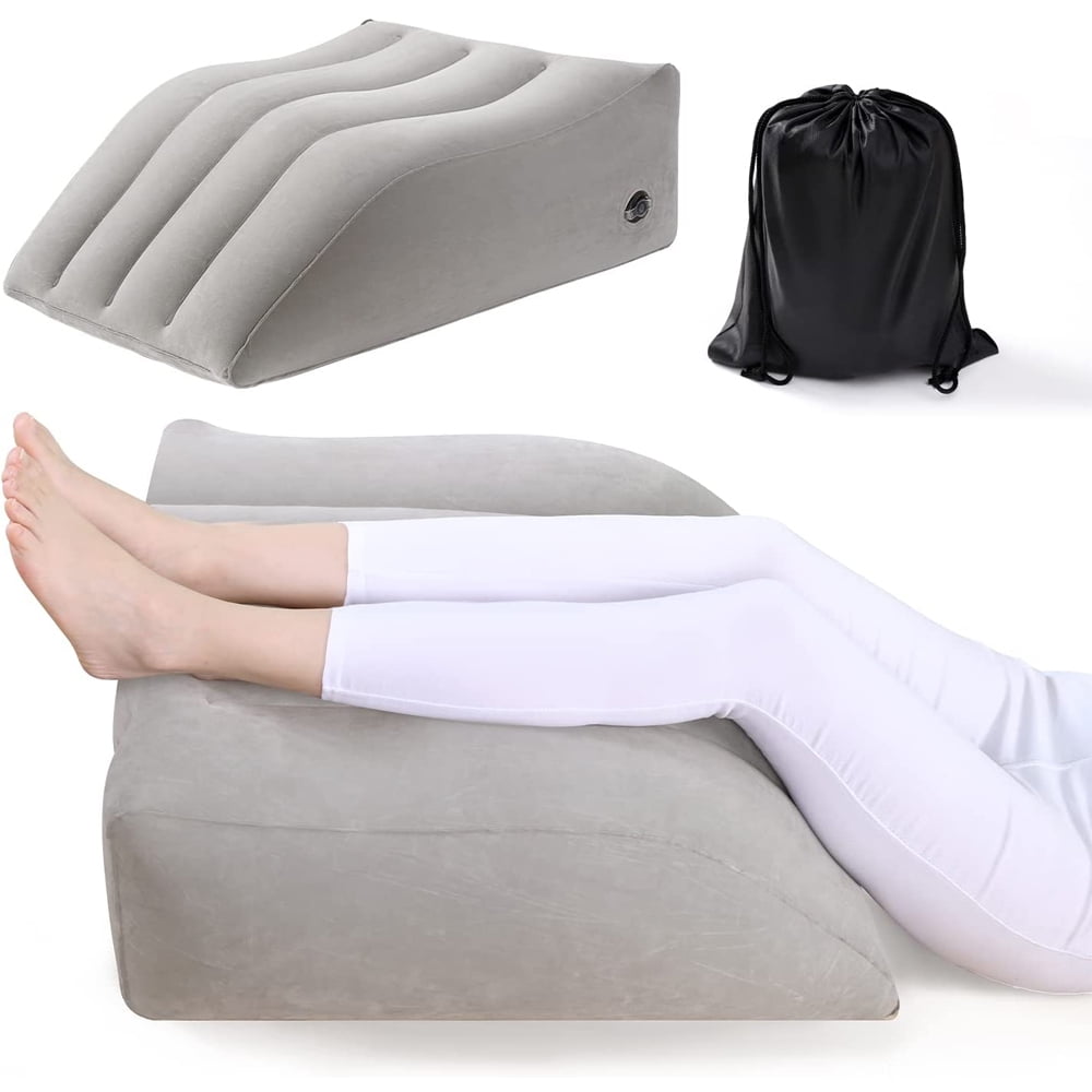 Leg Elevation Pillows Inflatable Leg Pillow for Legs Reduce Swelling