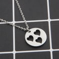 thumbnail image 7 of Myospark Heart Silver Necklaces, Stainless Steel, Cable, Includes Velvet Bags, 7 of 7
