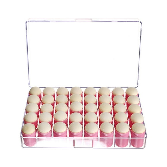 Xihbxyly Artículos Por Menos de 10 Dólares. Cubierta de Esponja para Dedos Diy para Pintar con Los Dedos, Paquete de 40