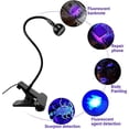thumbnail image 2 of ASENTER Lámpara de uñas de gel UV de 3 W, cápsulas americanas, para pegamentos de gel UV, esmalte de uñas de gel, mini lámparas de secado para curar resina, LED ultravioleta USB con clip Excelente Rendimiento, 2 of 5