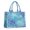 Blue White Tie, variant on Large Capacity Tote Bag,Colorful Tie Dye Mandala Pattern Handbag Fashion Luxury Tote Bag,15.7"x13"x 5.1" Inches,Laptop Compatible