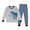 R15-Multicolour, variant on RMGVDSD Boys Dinosaur Print Pajamas Fall Clothes Long Sleeve Sleepwear for Kids Loungewear Two Piece Outfit Home Wear Soft Nightwear 3-4 Years