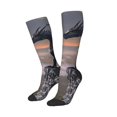 thumbnail image 2 of Fotbe Black Dragon Cliff Dawn print Women's Men's Novelty Crew Socks Cotton Socks Knee High Socks for Walking,Running,Nurses,Pregnancy, 2 of 8
