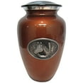 thumbnail image 2 of 213 Equestrian Horse Adult Metal Cremation Urn, 2 of 4