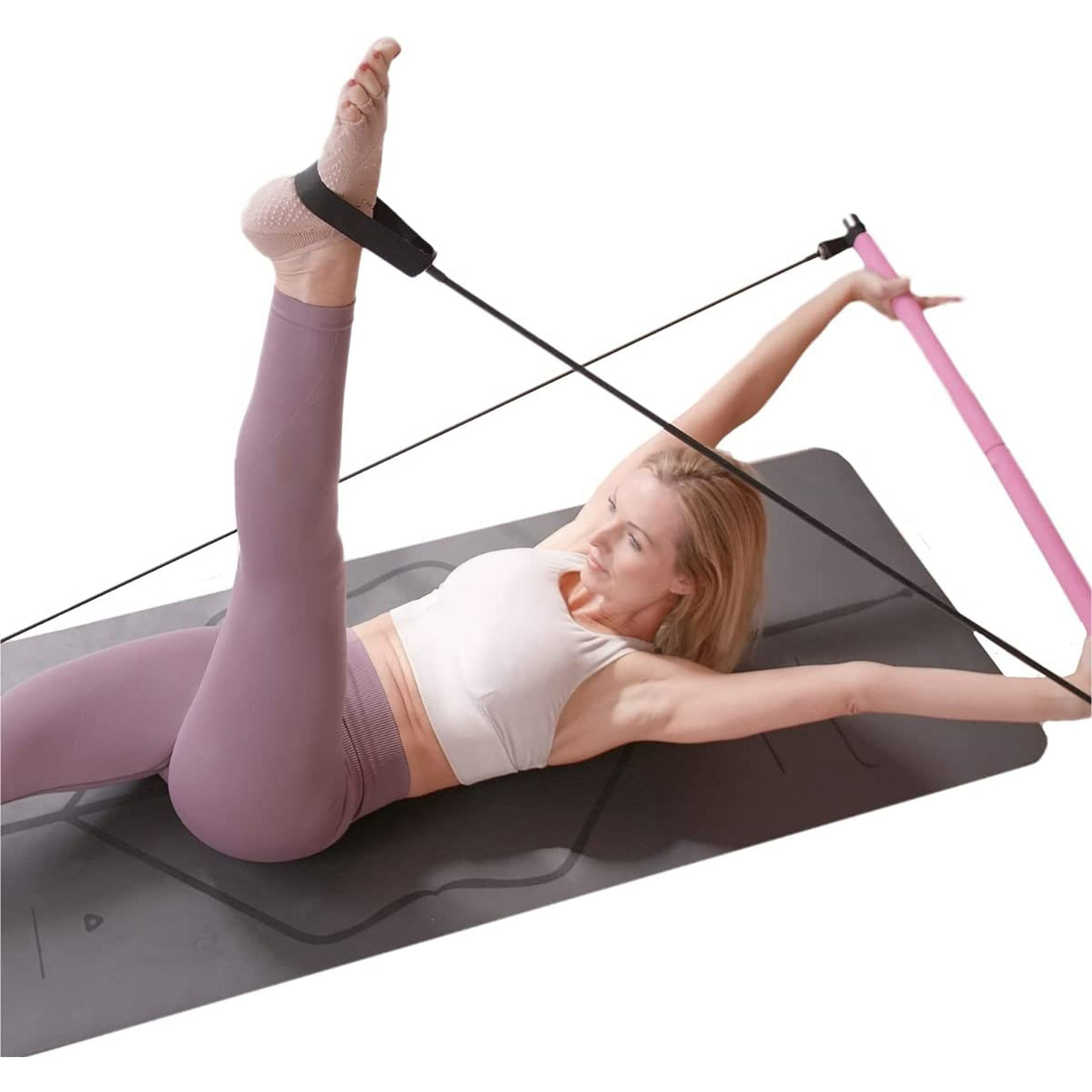 Active Pilates Bar Kit Men s Women s Toner Bars Full Body Workout Portable Lightweight Resistance Bars Home Gym Equipment Walmart