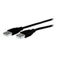 thumbnail image 1 of Comprehensive - USB cable - USB (M) to USB (M) - USB 2.0 - 10 ft - molded - black, 1 of 1