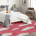 thumbnail image 4 of Cloud Rug & Home Decor - Kids Rugs for Entryway, Front Door Mat Indoor Entrance, Washable Rugs, 3x5 Rug, Non Slip Soft Low Pile Small Area Rug, Nursery Carpet & Room Decorations X-&34, 4 of 7