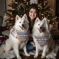 thumbnail image 4 of Dog Bandana 2 Pack,Blue Boho Tribal Triangles and Arrows Pattern Bandanas for Dogs,Cat Bandana,Small/ Large Dog Bandana 2 Size,Dog Bandanas Girl Boy, 4 of 5