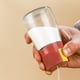 thumbnail image 5 of Salero portátil, pimentero, contenedor de especias, botella para condimentos para restaurante rojo, 5 of 9