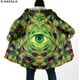 thumbnail image 3 of Capa de sueño con estampado 3D de ojos psicodélicos Trippy para hombres, abrigo grueso y cálido con capucha, abrigo de lana a prueba de viento, bata, manta, 5, 3 of 4