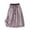 Purple, variant on Patlollav Womens Skirts,Ladies Summer Loose Solid Color Drawstring Half-Body Skirt Women'S Mid-Length A-Line Skirt
