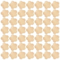thumbnail image 1 of 50Pcs Unfinished Wood Cutout Wedding Festival Hanging Craft Accessories, 1 of 7