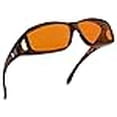 thumbnail image 3 of BLUELESS Fitover Glasses for Computer Blue Blocking with Orange Tinted Sleep Glasses, Tortoise, 3 of 4