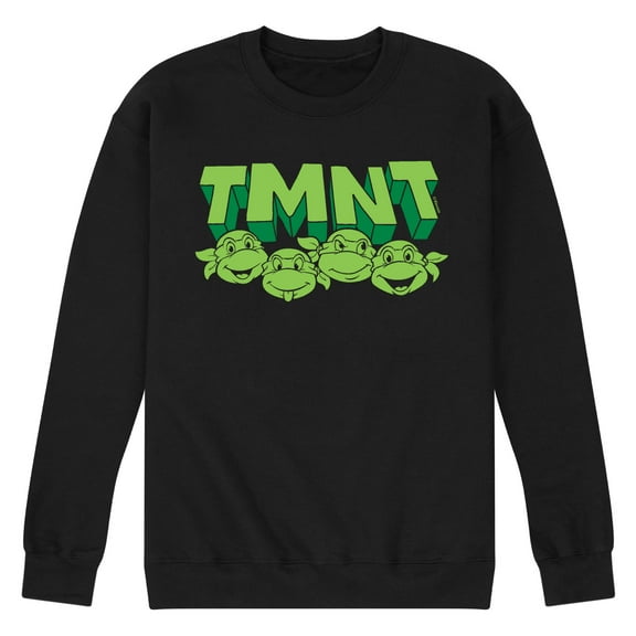 Teenage Muntant Ninja Turtles - Faces Simple - Men's Crew Fleece Sweatshirt
