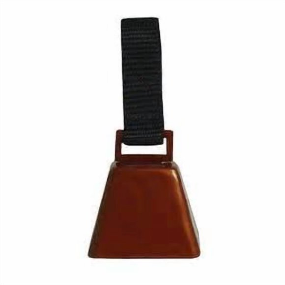 Leather Brothers Copper Dog Collar Cow Bell (Medium)