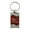 Burgundy, variant on Ford Mustang Keychain & Keyring - Blue Wave