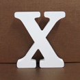 thumbnail image 1 of Xihbxyly Lista de Deseos Letras de Madera de Madera Blancas para Decoración de Bodas, Cumpleaños, Fiestas y Hogares X, 1 of 3