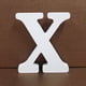 thumbnail image 1 of Xihbxyly Letras de Madera Independientes, Diseño de Alfabeto Blanco, Elegante Decoración para Bodas, Encantador Detalle para El Hogar, Pieza Decorativa Versátil, 8 Cm de Alto, Juego de 1 Pieza, 1 of 3