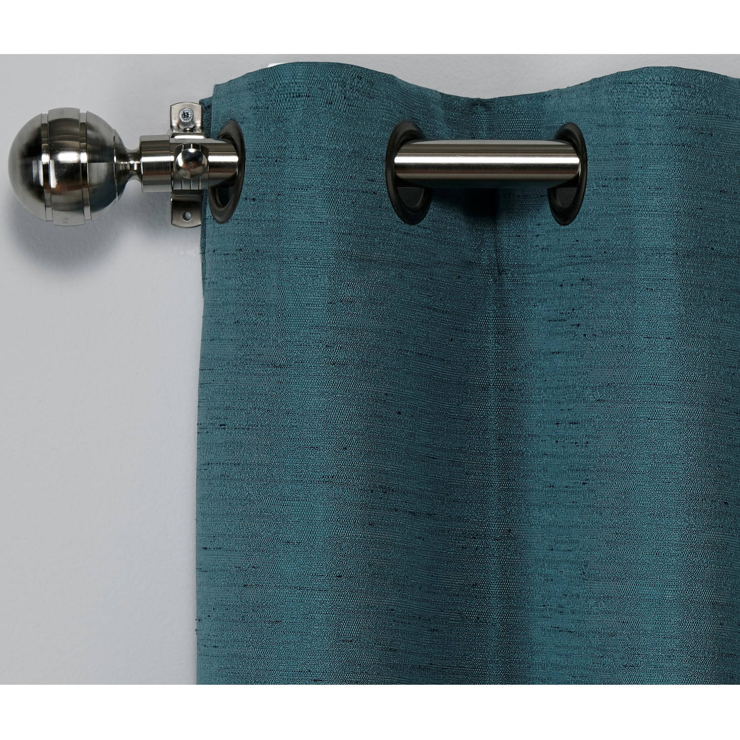 Exclusive Home Curtains 2 Pack Raw Silk Thermal Grommet Top Curtain Panels