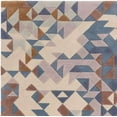 thumbnail image 2 of Geometric Hand-Tufted Wool Area Rug, 9X12, 100% New Zealand Wool Carpet, 2 of 5
