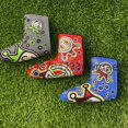 thumbnail image 1 of Housse de Putter de Golf Housse de Putter de Golf Housse de Tête de Putter Housse de Tête Brodée de Trèfle s'Adapte à Toutes les Marques 3 Pcs, 1 of 6
