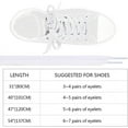 thumbnail image 7 of CLEARANCE 24 Pairs 31" 40" 47" 54" Flat Colored Shoelaces Shoestrings for Sneakers Skate Shoes Sport Shoes Boots, 7 of 7