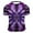 Purple, variant on Mens Short Sleeve Shirts Casual Button down Mens Tshirts Graphic Vintage Summer Tops Trendy 2025 Oversized Cotton Graphic Tshirts for Men my order