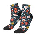 thumbnail image 2 of Bingfone Holiday Christmas Cookies Design Patterned Men'S Women'S Casual Cotton Socks, 2 of 9