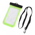 thumbnail image 2 of 2 Pack Waterproof Cell Phone Pouch, Water Proof Dry Bag Case with Neck Lanyard - Underwater Universal Clear Cellphone Holder Large Protector for iPhone Samsung Galaxy for Beach Pool Swimming, 2 of 5