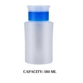 thumbnail image 2 of Ruiboury Pump Dispenser Bottle Compact Sub Pack Bottles Pressing Type Container 180ml Nail Art Polish Liquid Holder Manicure Tool Blue, 2 of 6
