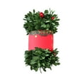 thumbnail image 1 of Guirlande de Baies Rouges de Noël et de Feuilles, Vignes Torsadables pour Arbres et Fleurs de Garniture Festives pour les Fêtes, Guirlande Flottante de Glycines, Fleurs de Glycines pour l'Extérieur, Arrangements Floraux d'Hiver, Fleur Sauvage, 1 of 3