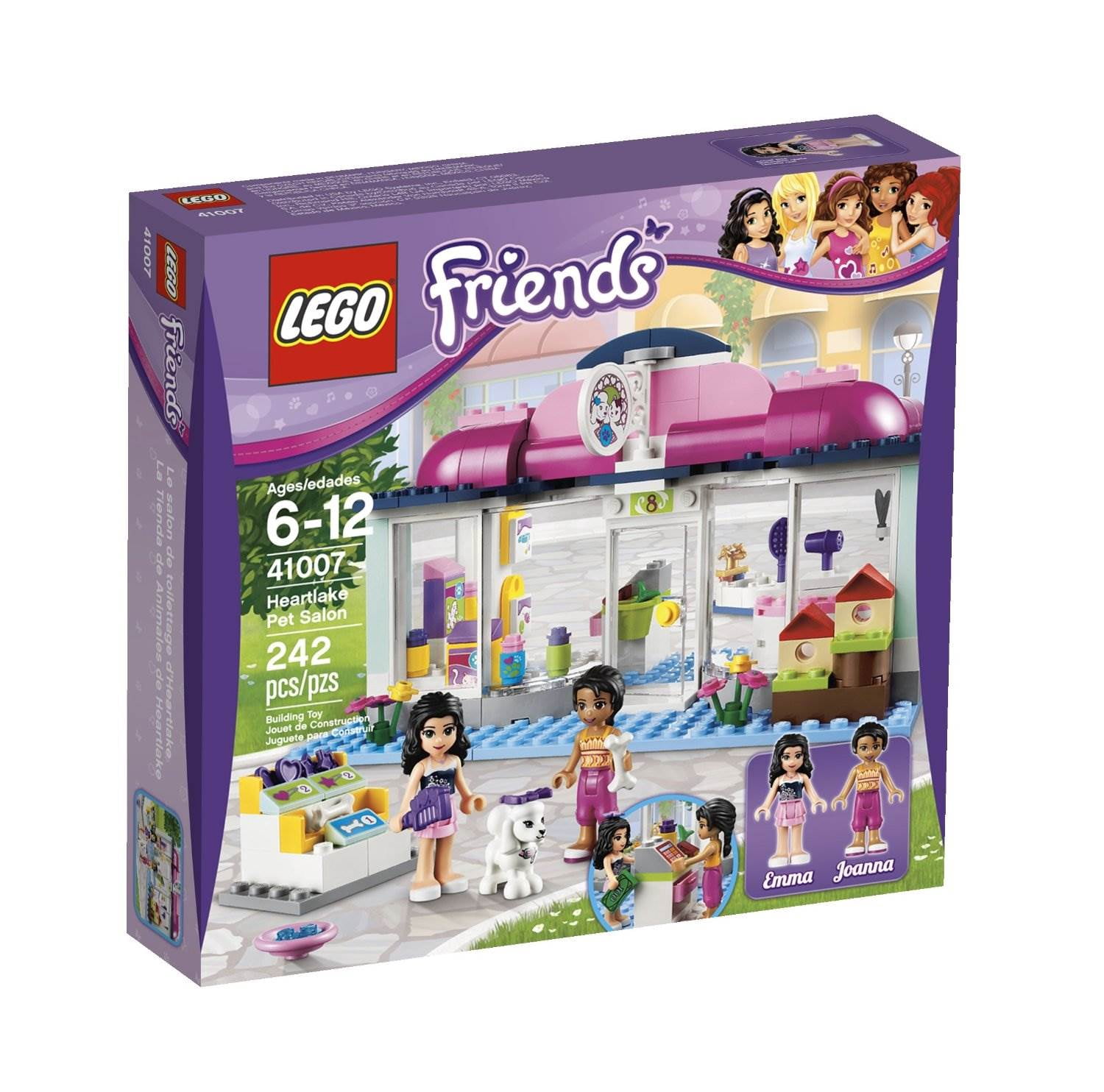 LEGO Friends Heartlake Pet Salon Building Set, 242 Pieces