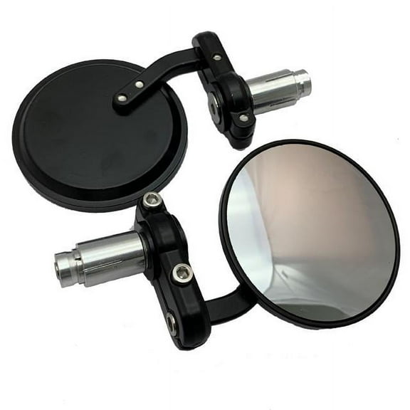 "Universal Parts 7/8"" Bar End Mirrors"